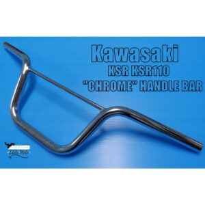 "CHROME" HANDLE BAR Fit For KAWASAKI KSR KSR110 // แฮนด์รถ เหล็กชุบโครเมี่ยม (กว้าง 10 ซม ยาว 66 ซม สูง 10 ซม)