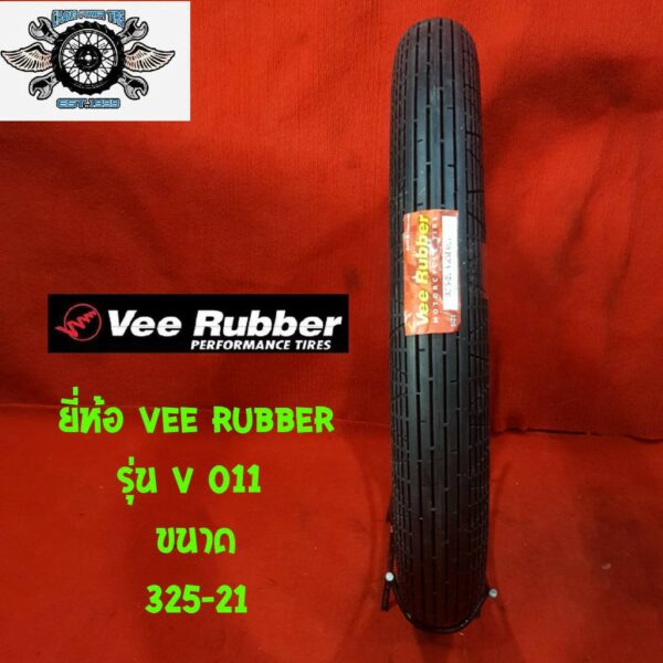 325-21 ยี่ห้อ vee rubber รุ่น v011 ลายตรง ปี19