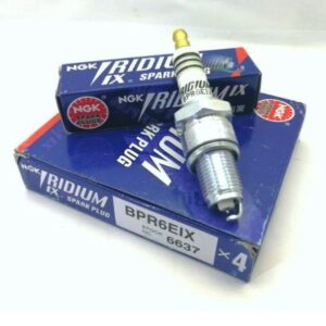 NGK Iridium BPR6EIX (6637)​1 หัว ใช้สำหรับรถ/ยนต์มอเตอร์ไซค์ บิ๊กไบค์  - Made In Japan