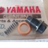 Yamaha Oil Drain Plug / Shifter Tension Bolt โบ๊ลท์ ตั้งเกียร์ แหวนรอง สปริง RX100 RXS RXK DT125 DT250 RT125 90109-14385