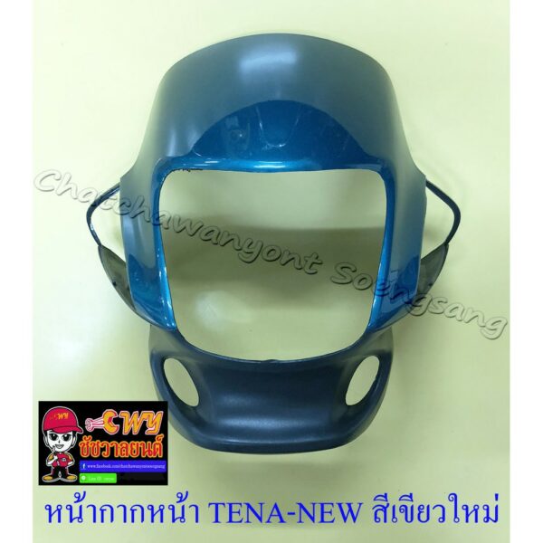 หน้ากากหน้า TENA-NEW สีเขียวใหม่(B154)-ดำ (17643)