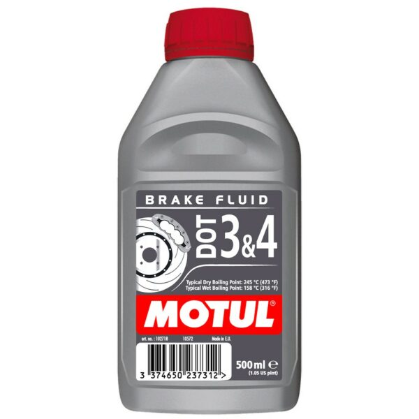 น้ำมันเบรค MOTUL Brake Fluid DOT 3&4 500 ml *ของแท้100% จัดส่งโดยตรงจากผู้นำเข้า*