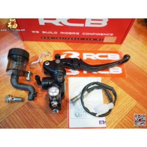 1.มือเบรค ปั้มลอย S 1 ข้างขวา Master-brake-pump 14 mm Racing Boy RCB