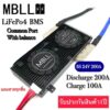 BMS MBLL  Lifepo4 Battery Protection Board for 8S 24V 200A พร้อมส่งในไทย