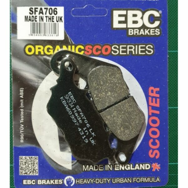 ผ้าเบรค EBC Brakes รุ่น Organic/ ผ้าเบรคหลัง Xmax300