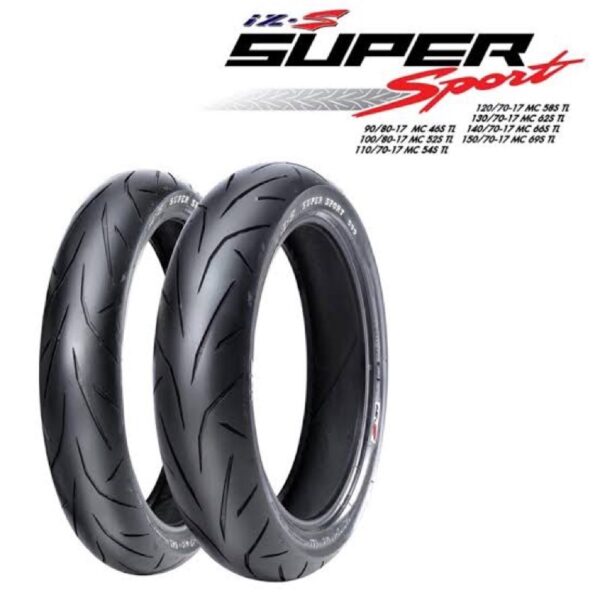 ยาง IRC รุ่น “IZ-S Super Sport S99” ถูกออกแบบมาในสไตล์ “Sport Tire”