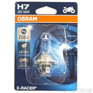 หลอดไฟหน้า (OSRAM) H7 12V 55W X RACER  BLUE