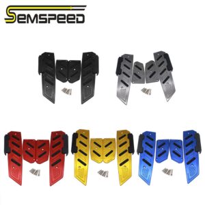 147.แผ่นรองพื้น มีเนียม  forza300-350  SEMSPEED พื้นพักเท้าหน้า FORZA300 FORZA350