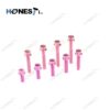 Honesti22 Titanium alloy Bolts M8×15-60mm/1.25P  CNC head screws Brake Caliper Bolt