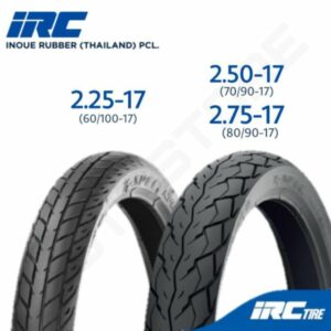 IRC ยางนอกมอเตอร์ไซค์ ขอบ 17 ลาย T-SPEC