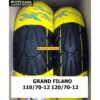 ยาง 110/70 120/70 ขอบ 12 Tubeless WOLF สำหรับ GRAND FILANO ยี่ห้อ FUJIYAMA เกาะถนน ทนทุกสภาพ