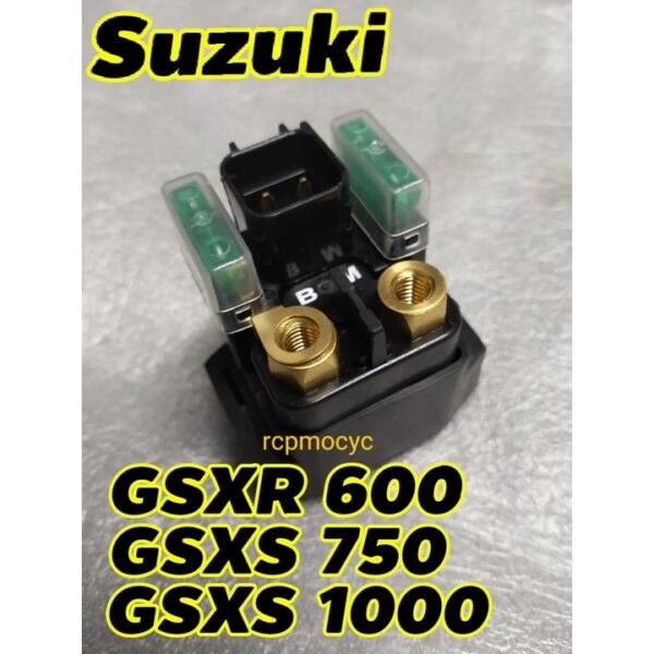 relaystart รีเลย์สตาร์ท รีเลย์ ดีเลย์ สำหรับ Suzuki gsxs750 gsxr1000 gsxs1000 ตรงรุ่นไม่ต้องสลับขั้ว