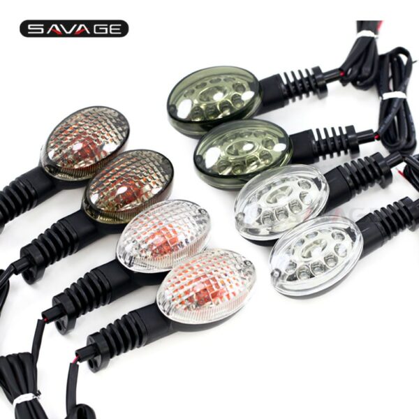 ไฟเลี้ยว LED อุปกรณ์เสริม สําหรับรถจักรยานยนต์ KAWASAKI NINJA 250 NINJA 250R VN650 Vulcan S KLX250 KLX250S KLX250SF