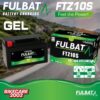 แบตเตอรี่ FULBAT Battery รุ่น FTZ10S GEL