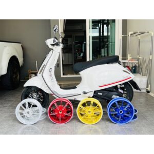 จัดโปร5คู่ล้อcnc vespa sprint125/150 primavera ‼️ใส่ได้เลยสนใจราคาส่งทักแชท