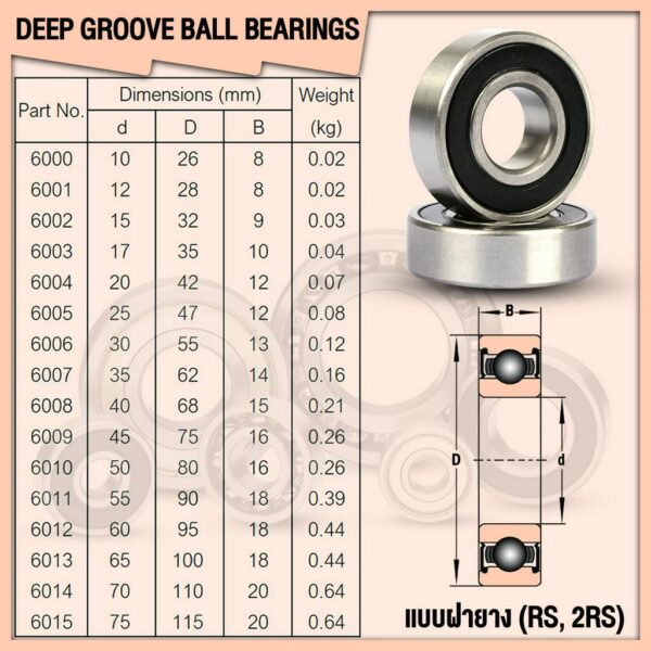 RS (BALL BEARINGS) โดย TSS