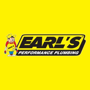 EARL'S หัวสายถักเบรค ของแท้ (made in UK) โทนสีน้ำเงิน/แดง