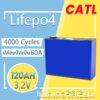 【แบรนด์ใหม่】CATL LiFePo4 120Ah แบตลิเธียม 3.2V battery แบตเตอรี่ แบตเตอรี่ลิเธียม แบตเตอรี่ลิเธียมไอออน แบตเตอรี่ลิเธียมฟอสเฟต