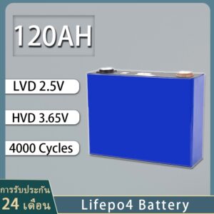 【CATL】Lifepo4 แบตเตอรี่ลิเธียมไอออน 120ah 4000 รอบ ชาร์จได้ สําหรับรถบ้าน รถยนต์ เรือ รถกอล์ฟ