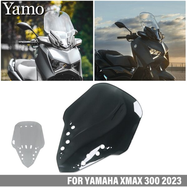 ฝาครอบกระจกหน้ารถยนต์ สไตล์โรงงาน สําหรับ yamaha xmax 300 xmax 300 2023