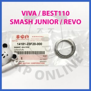 [SUแท้‼️] ปะเก็นท่อไอเสีย Viva/Best110/Smash Junior/Smash Revo Suzukiแท้!!!