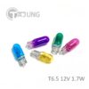 หลอดไฟเกียร์ ไฟไมล์ T6.5 12V 1.7W (1 คู่) รถยนต์-มอไซค์