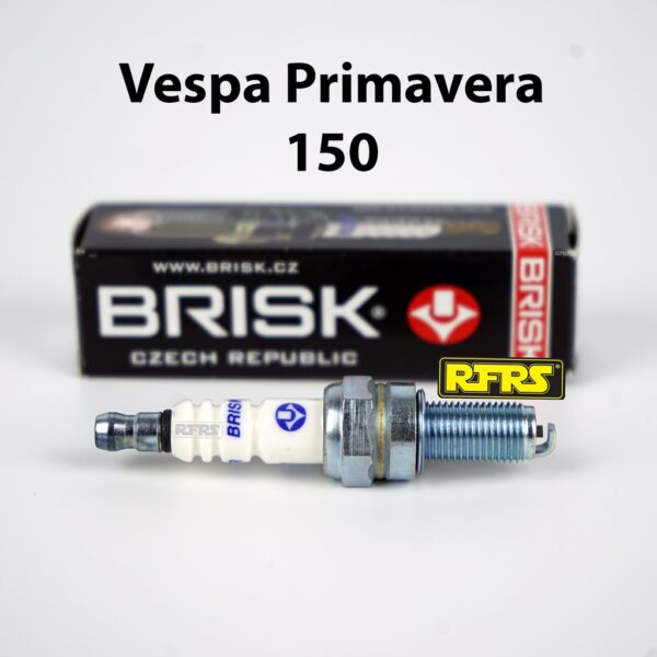 หัวเทียน BRISK COPPER RACING แกนทองแดง Vespa Primavera 150 (C21RA) รองรับทุกน้ำมัน