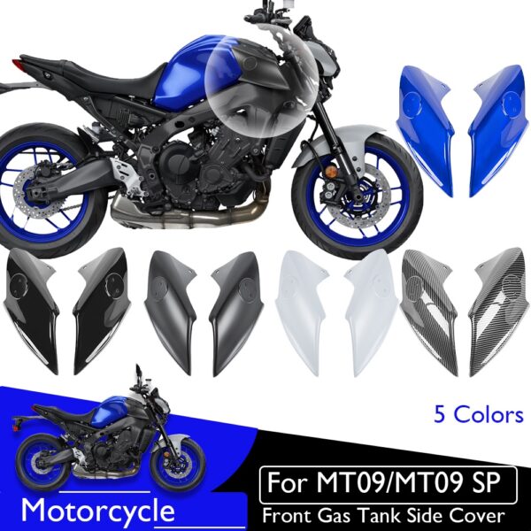 ฝาครอบถังแก๊สด้านหน้า ด้านข้าง สําหรับ Yamaha MT-09 MT-09 SP MT 09 MT09 2021-2023 2022