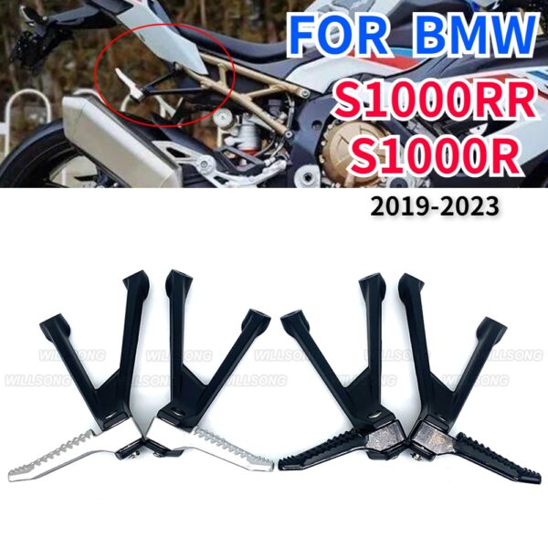 ชุดตัวยึดที่พักเท้า ด้านหลัง สําหรับ BMW 2020-2022 S1000RR S1000R 2019-2023 M1000RR