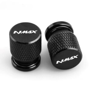 ฝาครอบวาล์วลมยาง อลูมิเนียม CNC อุปกรณ์เสริม สําหรับรถจักรยานยนต์ Yamaha Nmax N-max 125 155 2015-2019 2018 NMAX125 NMAX155