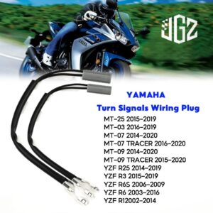 อะแดปเตอร์ปลั๊กเชื่อมต่อสายไฟเลี้ยว สําหรับรถจักรยานยนต์ YAMAHA MT-25 MT-09 YZF R25 XSR155