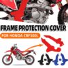 สำหรับ Honda CRF300L CRF 300L CRF 300 L CRF300 L รถจักรยานยนต์กรอบด้านข้างป้องกันหมวกแผงบอร์ด