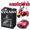 แบตเตอรี่ ชนิดแห้ง 6V 4.5AH/20HR VRLA Battery แบต สำรองไฟ UPS ไฟฉุกเฉิน แบต 6v 4.5a