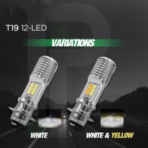 ไฟหน้า LED T19 V2 12V สูงต่ํา สําหรับ WAVE XRM SHOGUN RAIDER MIO BEAT เป็นต้น