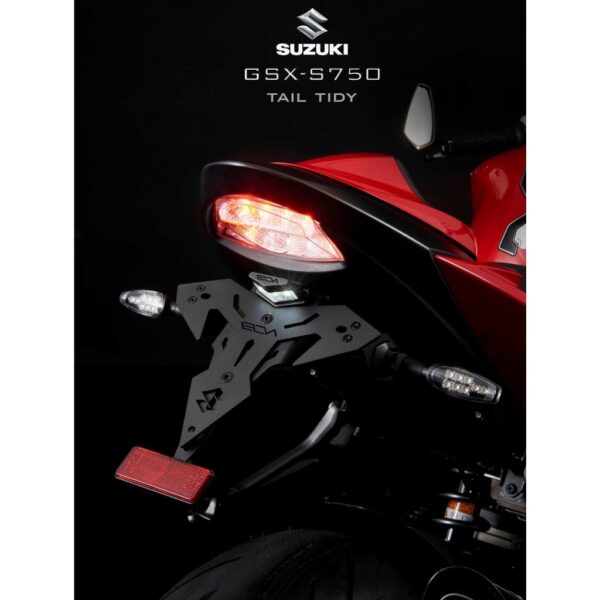 Leon ท้ายสั้น รุ่น Moderno สำหรับ SUZUKI GSX-S750 Black