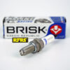 หัวเทียน BRISK X-Line 4 เขี้ยว แกนเงิน YAMAHA AEROX Spark Plug (8X21ROA) รองรับทุกน้ำมัน Made in EU