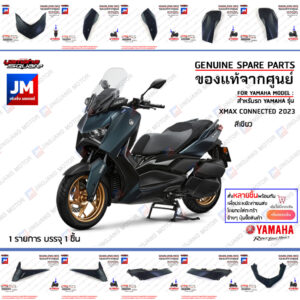 (P4-P3 ) ชุดสีเขียว (BKA) รถเอ็กแม็ก 300 XMAX เฟรม เปลือก  แฟริ่ง  แท้ศูนย์ YAMAHA XMAX CONNECTED  2023