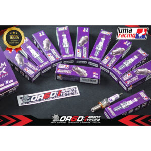 หัวเทียนอิริเดียม UMA RACING IRIDIUM SPARK PLUG 3 เขี้ยว No.9 / R15 / R15M / MT-15 / R3