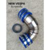 ท่อกรองเลส-vespa-sprin/prmaveya/LX/s125-150มียางรองลิ้นแถมให้ด้วย