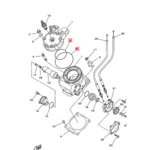 9321069868 - 9321107867 โอริงฝาสูบ วงเล็กวงใหญ่ VR TZR TZM แท้ ขายคู่ YAMAHA 93210-69868 / 93211-07867