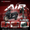 Profender Air Series BLACK Click160i ขนาดความสูง 340 MM.