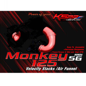 คอกรอง Monkey125 [5G]  Velocity stack -ปากแตรMonkey125 -Intake air pipe Monkey125 -Velocity stackMonkey125 KSPP