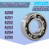 6200 6201 6202 6203 6204 6205 open ตลับลูกปืนเม็ดกลมร่องลึก (แบบไม่มีฝา) ( Deep groove ball bearings ) โดย Dura Pro