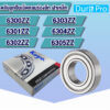 6300ZZ 6301ZZ 6302ZZ 6303ZZ 6304ZZ 6305ZZ KOYO  ตลับลูกปืนเม็ดกลมร่องลึก ฝาเหล็ก (Deep Groove Ball Bearing) โดย Dura Pro