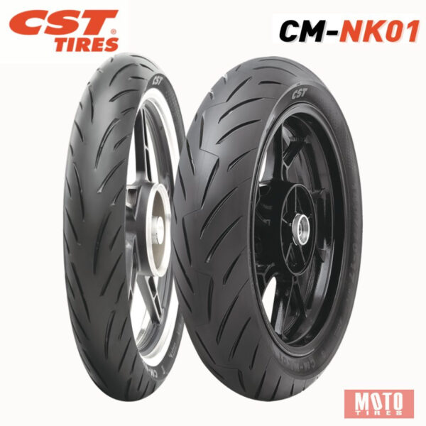 [ส่งฟรี ผ่อน 0%] ยางมอเตอร์ไซค์ CBR250 / R1 R3 / Z250 / Z300 ยี่ห้อ CST TIRE รุ่น CM-NK01