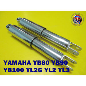 YAMAHA YL2 YL2G YL3 YB80 REAR SHOCK ABSORBER CUSION "CHROME" โช๊คหลัง แบบชุบ ความยาว 290mm.