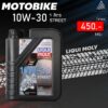 [แท้ราคาดี] น้ำมันเครื่องมอเตอร์ไซค์ 4 จังหวะ 10W-30 Motorbike Liqui Moly 10W-30 สังเคราะห์แท้