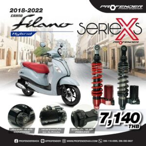 [กรอกโค้ด 1000OFF ลด 1000]โช๊ค Profender X Series Yamaha Grand Fizzo 2022-23 (320mm) (แถม)