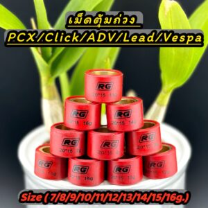 เม็ดตุ้ม Lead Click125 Pcx125 Pcx150 Pcx160 มีเบอร์ 7ถึง16 กรัม (ราคาต่อเม็ด)