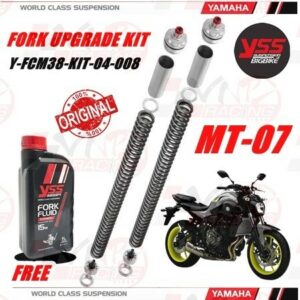 ชุดอัพเกรดโช็คหน้า YSS แท้ สำหรับ MT-07 ปี 2014-2021 FORK UPGRADE KIT รหัส Y-FCM38-KIT-04-008 ประกัน 1ปี/20